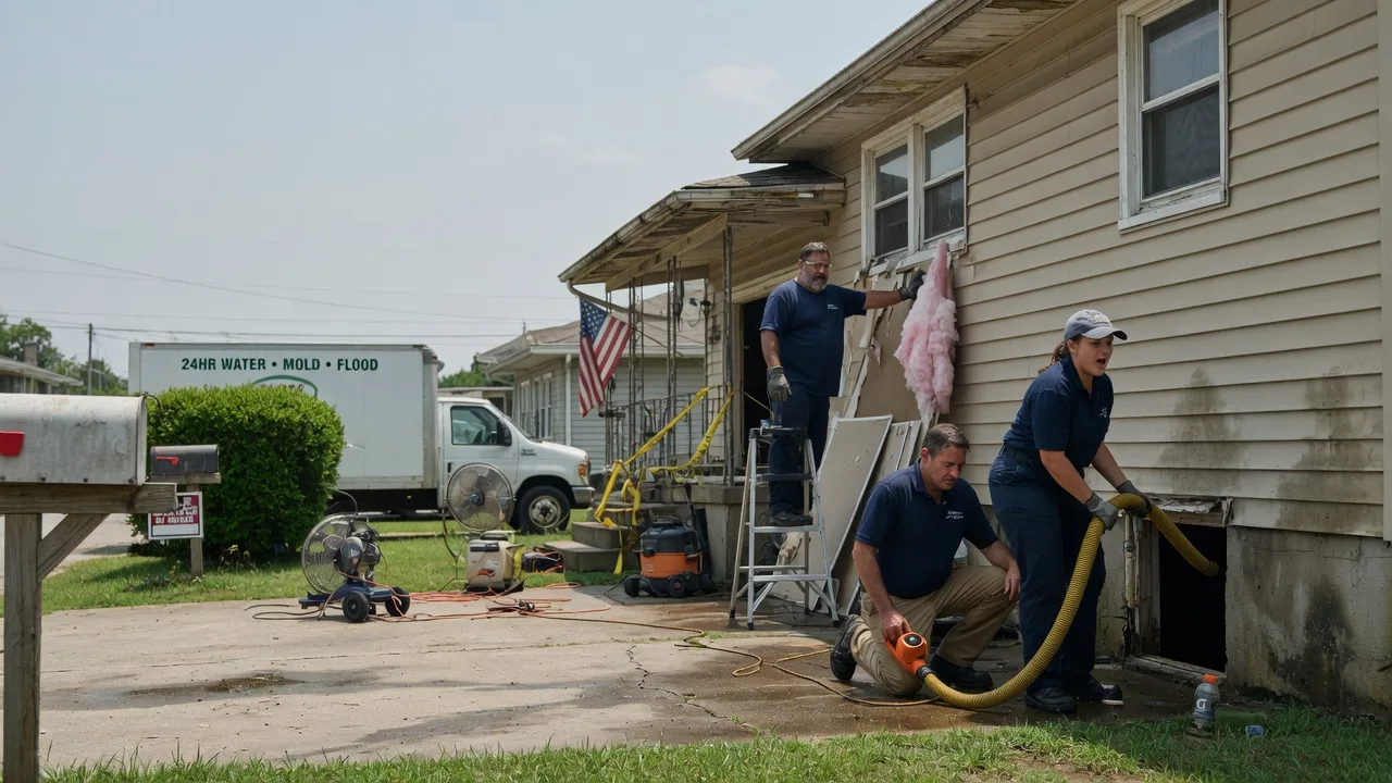 Water Damage Repair in Cannon Ball, ND near me